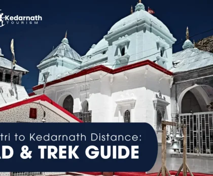 Gangotri to Kedarnath Distance Road