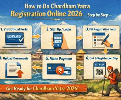 Chardham Yatra registration guide 2026