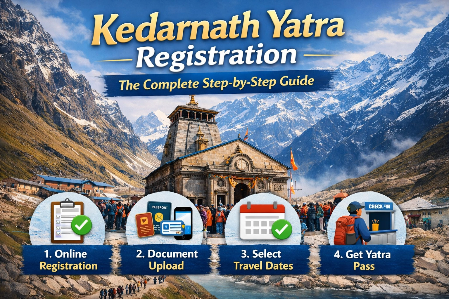Kedarnath Yatra registration