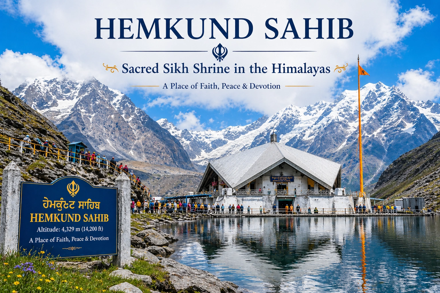 Hemkund Sahib in uttarakhand