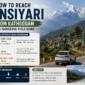 How to Reach Munsiyari from Kathgodam