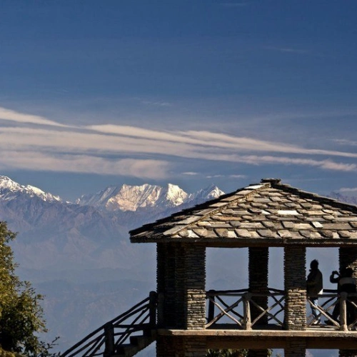 Binsar Wildlife Sanctuary Zero Point Himalayan view Almora