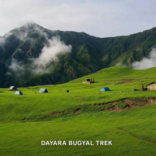 Dayara Bugyal alpine meadow snow trek Uttarkashi