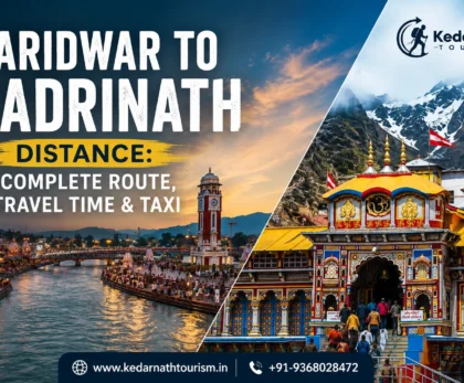 Haridwar to Badrinath Distance road