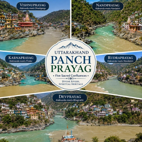 Panch Prayag five river confluences Char Dham route