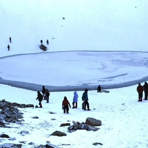 Roopkund Skeleton Lake trek Chamoli Himalayas