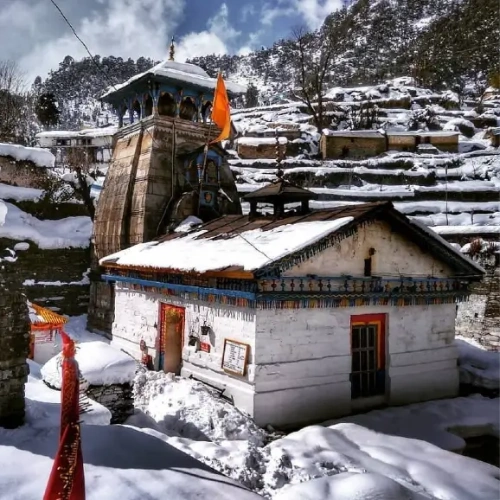 Triyuginarayan eternal flame Shiva Parvati wedding temple